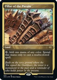 Pillar of the Paruns (Foil Etched) — Double Masters 2022