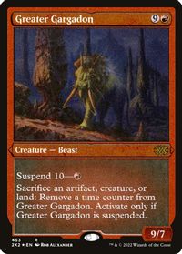 Greater Gargadon (Foil Etched) — Double Masters 2022