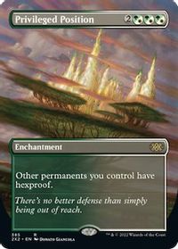 Privileged Position (Borderless) — Double Masters 2022