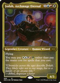 Jodah, Archmage Eternal (Foil Etched) — Double Masters 2022
