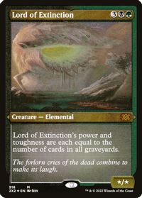 Lord of Extinction (Foil Etched) — Double Masters 2022