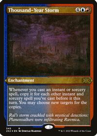 Thousand-Year Storm (Foil Etched) — Double Masters 2022