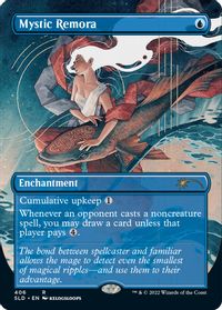 Mystic Remora (Borderless) — Secret Lair Drop Series