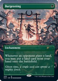 Burgeoning (Borderless) — Secret Lair Drop Series