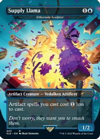 Supply Llama - Etherium Sculptor — Secret Lair Drop Series