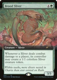 Brood Sliver (Extended Art) — Secret Lair Drop Series
