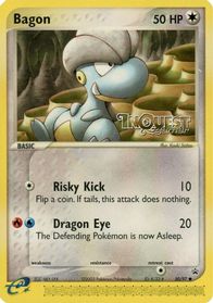 Bagon - 50/97 (InQuest Gamer) — Nintendo Promos
