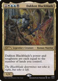 Dakkon Blackblade — Secret Lair Drop Series