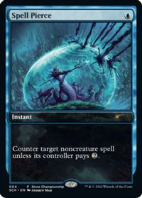 Spell Pierce — Game Day & Store Championship Promos