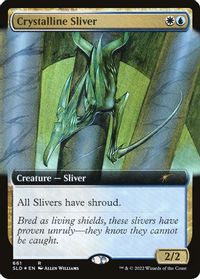 Crystalline Sliver (Extended Art) — Secret Lair Drop Series