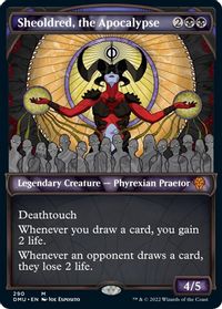 Sheoldred, the Apocalypse (Showcase) — Dominaria United