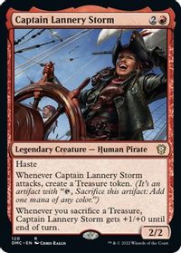 Captain Lannery Storm — Commander: Dominaria United