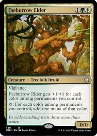 Faeburrow Elder — Commander: Dominaria United