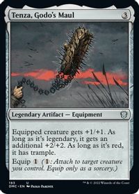 Tenza, Godo's Maul — Commander: Dominaria United