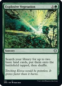 Explosive Vegetation — Commander: Dominaria United