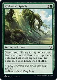 Kodama's Reach — Commander: Dominaria United