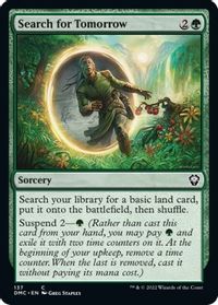 Search for Tomorrow — Commander: Dominaria United
