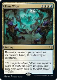 Time Wipe — Commander: Dominaria United