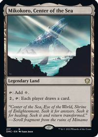 Mikokoro, Center of the Sea — Commander: Dominaria United