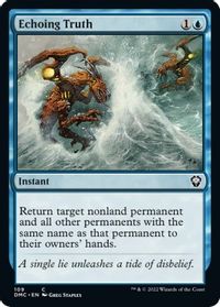 Echoing Truth — Commander: Dominaria United