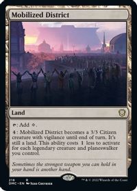 Mobilized District — Commander: Dominaria United