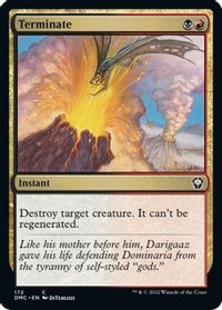 Terminate — Commander: Dominaria United