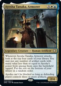 Ayesha Tanaka, Armorer — Commander: Dominaria United