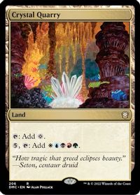Crystal Quarry — Commander: Dominaria United