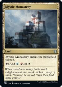 Mystic Monastery — Commander: Dominaria United