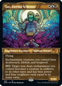 Zur, Eternal Schemer (Textured Foil) — Dominaria United