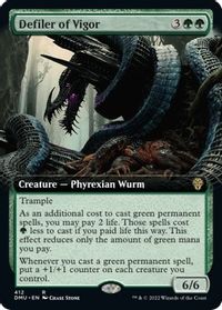 Defiler of Vigor (Extended Art) — Dominaria United