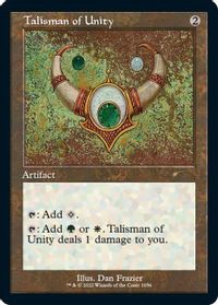 Talisman of Unity (Retro Frame) — Secret Lair Drop Series