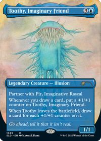 Toothy, Imaginary Friend (Borderless) — Secret Lair Drop Series