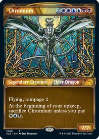 Chromium (Stained Glass) (Textured Foil) — Secret Lair Drop Series