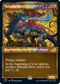 Palladia-Mors (Stained Glass) (Textured Foil) — Secret Lair Drop Series