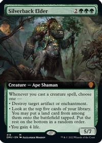 Silverback Elder (Extended Art) — Dominaria United