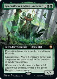 Greensleeves, Maro-Sorcerer (Extended Art) — Commander: Dominaria United