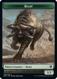 Beast Token — Dominaria United
