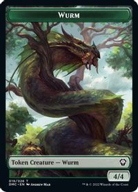 Wurm Token — Commander: Dominaria United