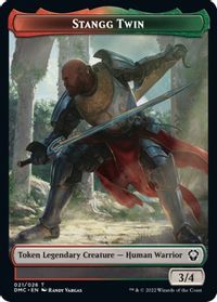Stangg Twin Token — Commander: Dominaria United