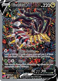 Giratina V (Alternate Full Art) — SWSH11: Lost Origin
