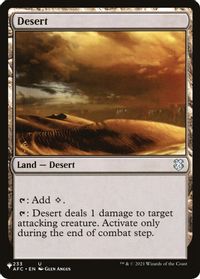 Desert — The List Reprints