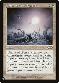 Dominaria's Judgment — The List Reprints