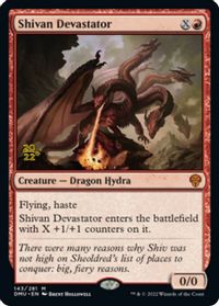 Shivan Devastator — Prerelease Cards