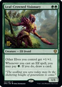 Leaf-Crowned Visionary — Prerelease Cards
