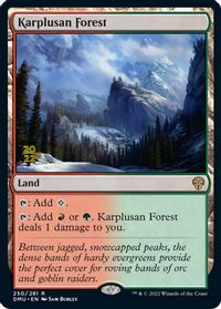 Karplusan Forest — Prerelease Cards