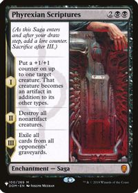 Phyrexian Scriptures — The List Reprints