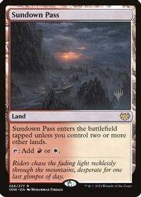 Sundown Pass — Promo Pack: Dominaria United