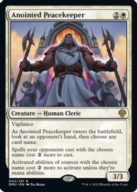 Anointed Peacekeeper — Promo Pack: Dominaria United