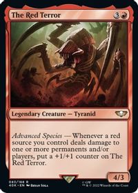 The Red Terror (Surge Foil) — Universes Beyond: Warhammer 40,000